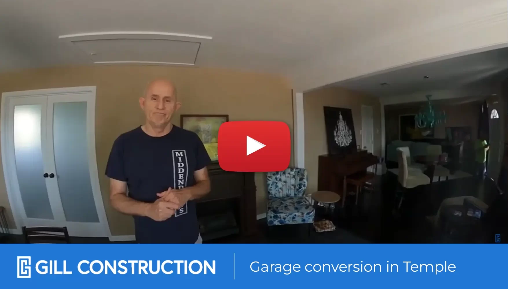 Garage Conversion - New Living, Bedroom & Bath Space