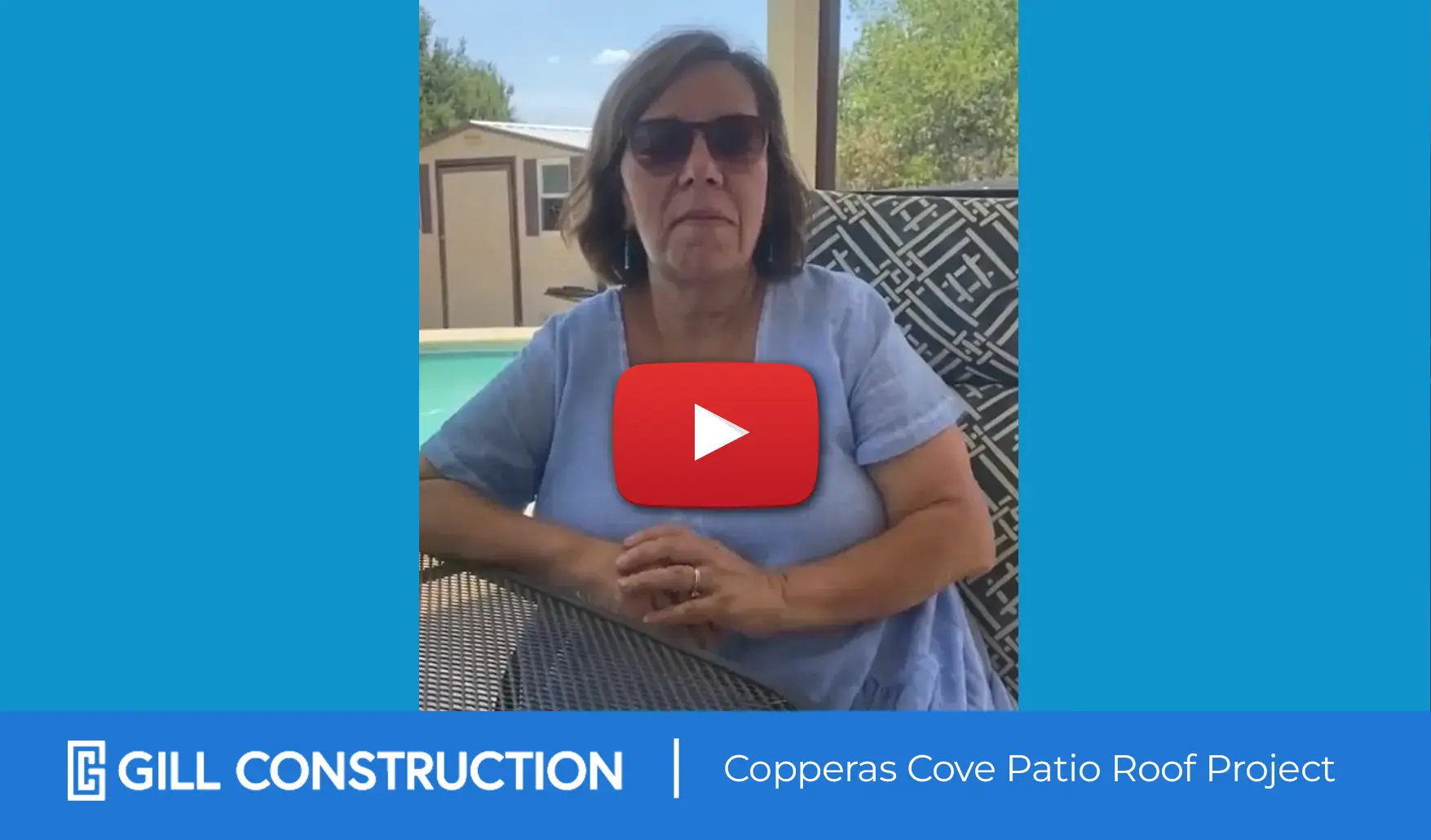 Covered Patio Repair - Referred by a Happy Customer