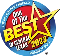 2023 One of The Best in Central Texas Reader’s Poll badge