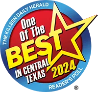 2024 One of The Best in Central Texas Reader’s Poll badge