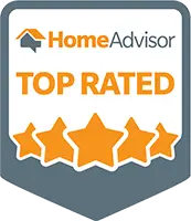 HomeAdvisor's Top Rated Professional badge