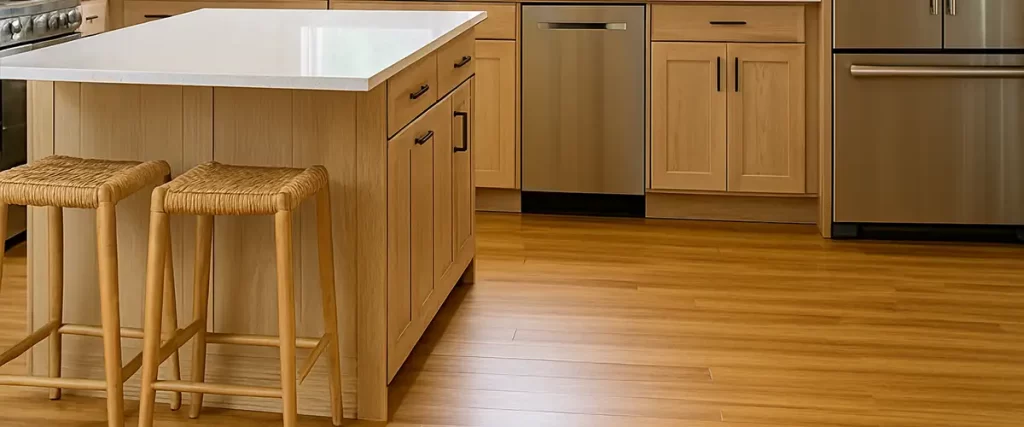 Bamboo kitchen flooring
