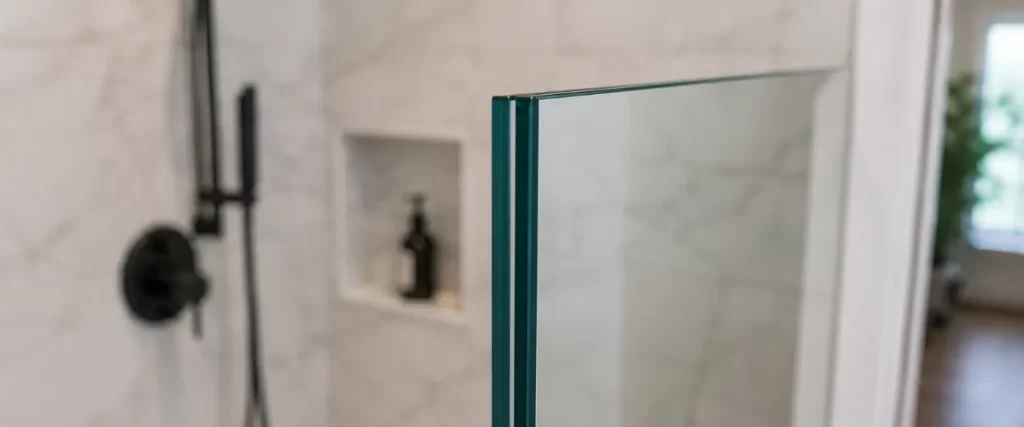 shower door frameless glass thickness